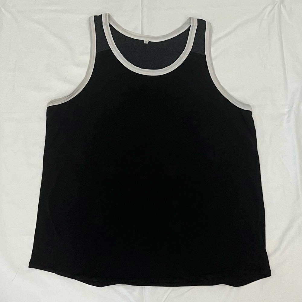 Lululemon Black and White Tank Top
